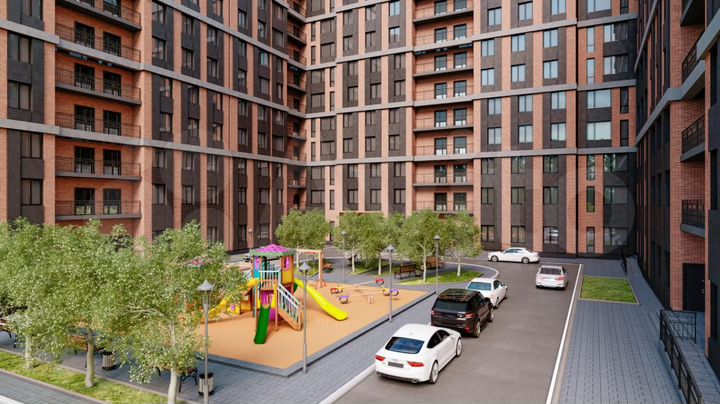 2-к. квартира, 74,6 м², 9/12 эт.