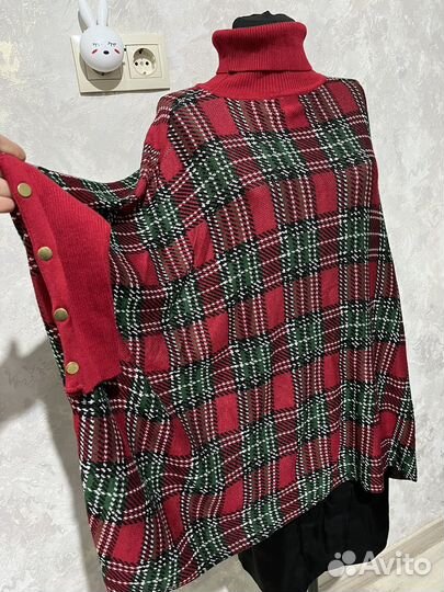 Свитер Пончо