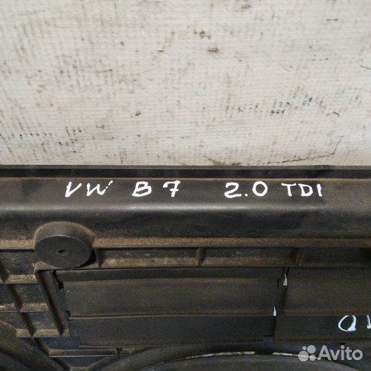 Вентилятор радиатора Volkswagen Passat B7 2014