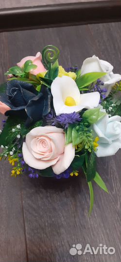 Букет цветов из мыла