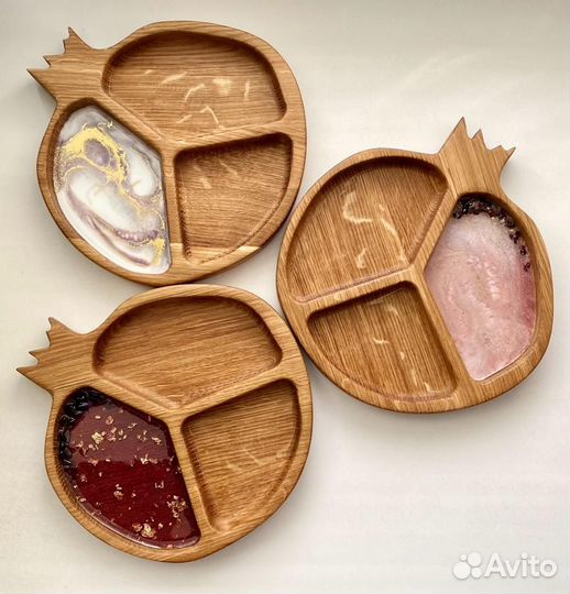 Менажница деревянная