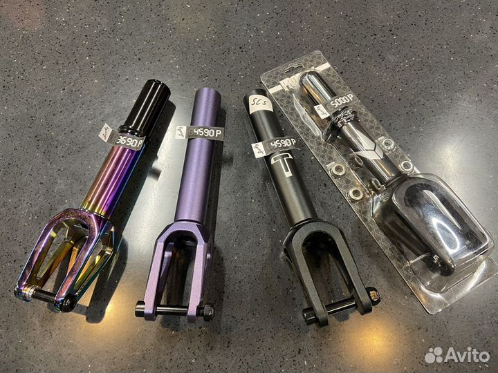 Вилка для трюкового самоката