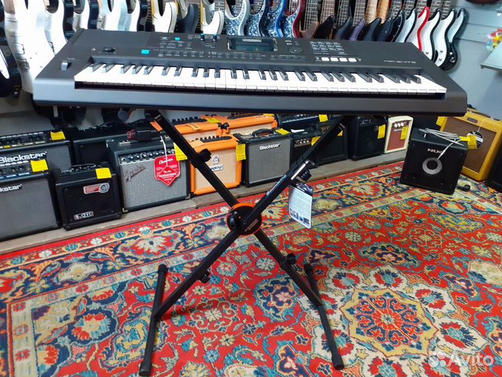 Синтезатор yamaha psr e473 на стойке