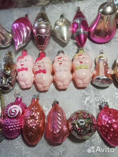 Елочные игрушки СССР