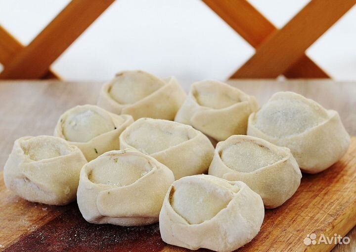 Манты домашние замороженные (от 1кг)