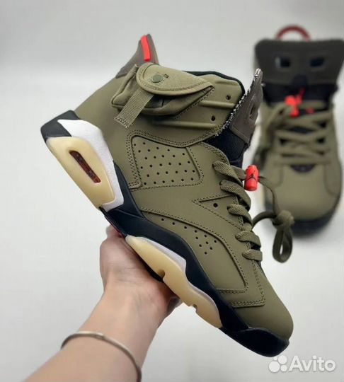 Nike Air Jordan 6 Retro Olive Travis Scott