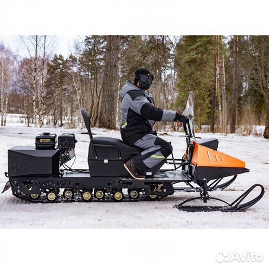 Снегоход Бурлак Егерь FOX-L 20 л.с. с эл.зап.(рев