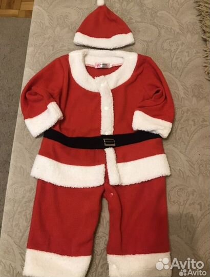 Костюм на мальчика деда мороза