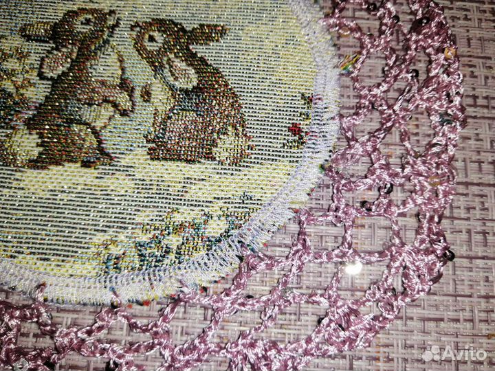 Новогодние гобеленовые салфетки