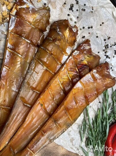 Рыба холодного копчения: Судак филе пласт