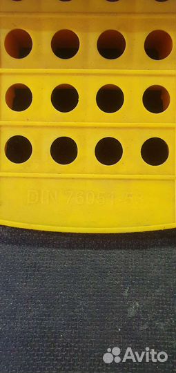 Упор противооткатный башмак