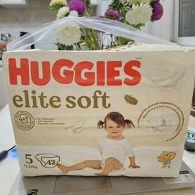 Подгузники huggies elite soft 5