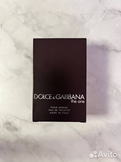 Dolce & Gabbana The One for Men 50 ml - Оригинал