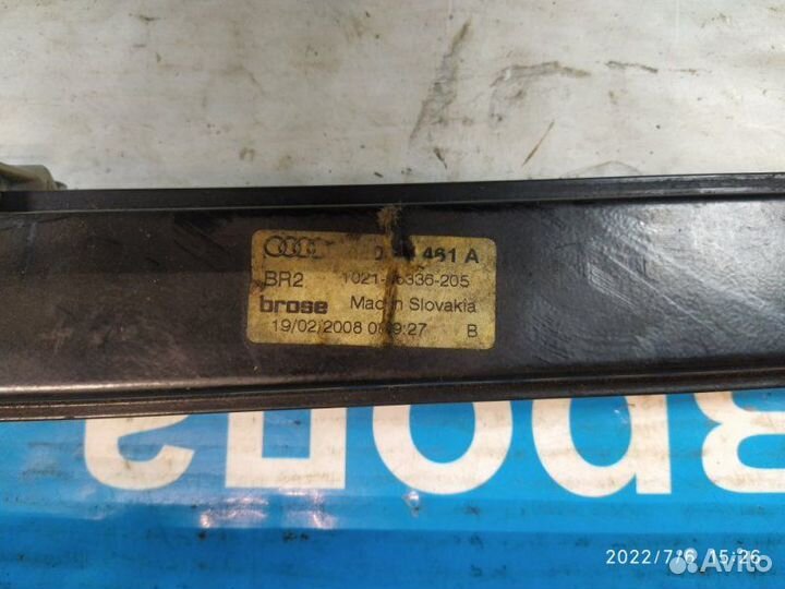 Стеклоподъемник передний левый Audi Q7 4L 05-15