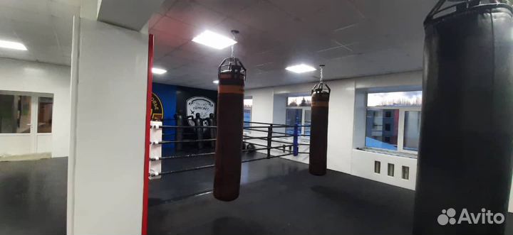 Борцовский ковер 10х10 одноцветный люверсы