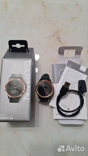 Часы garmin vivomove HR гибридные