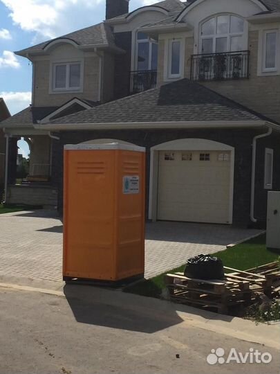 Туалетные кабины - биотуалеты с баком и без