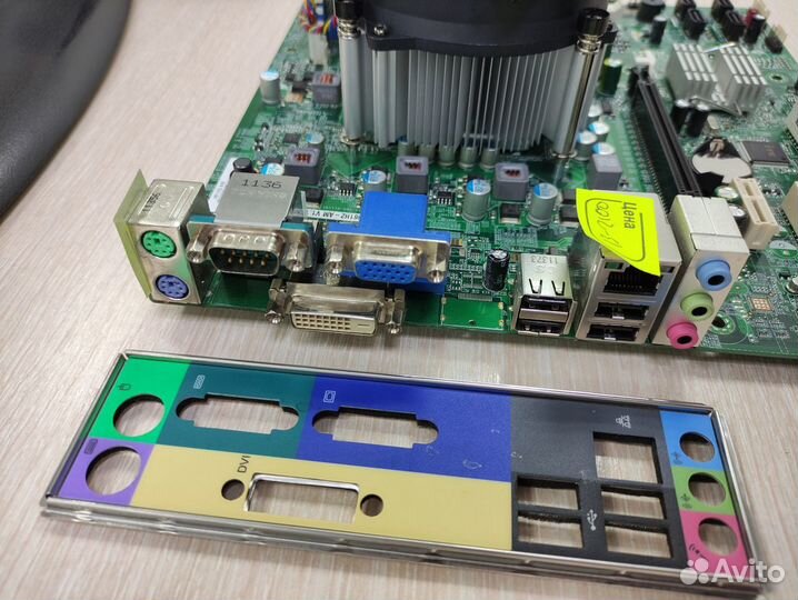 Комплект MB s1155 + i3-2100 + 4Gb + Cooler