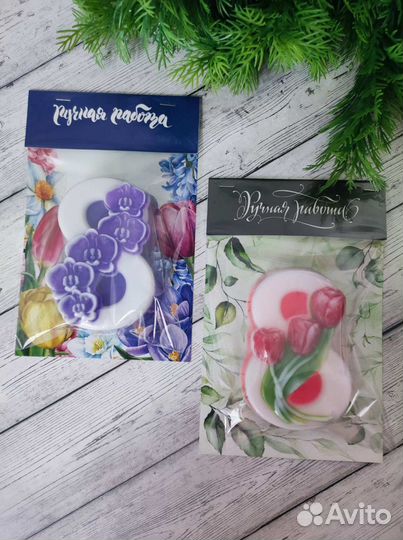 Мыло ручной работы к 8 марта