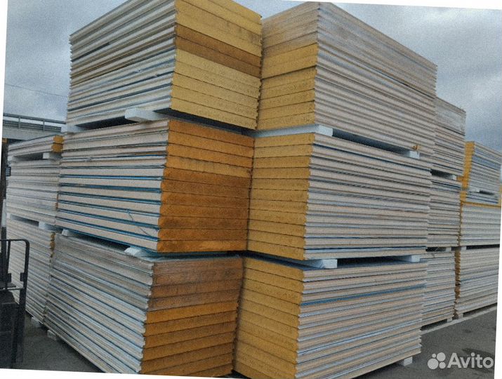 Сэндвич панели для стен пир от 200 м2