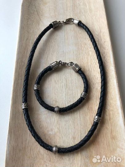Чокер с браслетом
