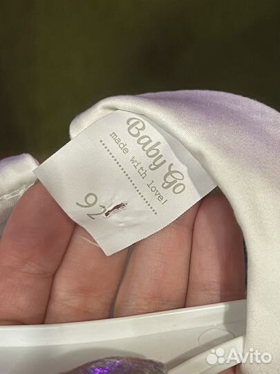 Платье для девочки 92