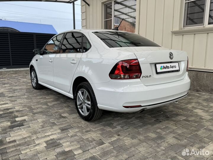 Volkswagen Polo 1.6 AT, 2018, 122 180 км