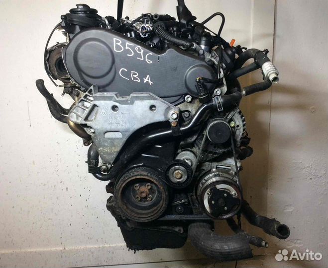 Двигатель Volkswagen Passat cbab 2.0 дизель 2010