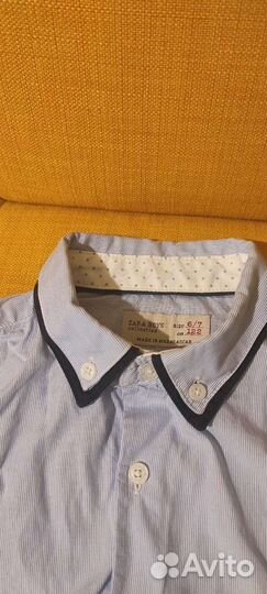 Рубашка на мальчика 116-122
