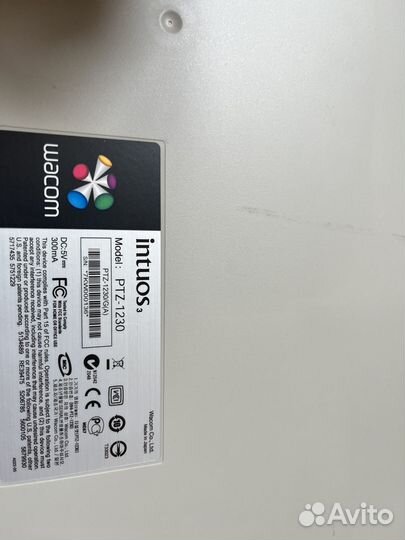Продам графический планшет Wacom intuos ptz-1230