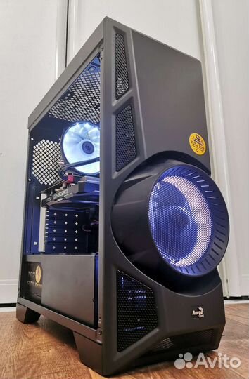 Мощный игровой компьютер i3-10105f, RTX 12gb