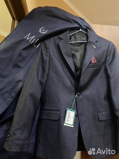 Пиджак школьный для мальчика 158