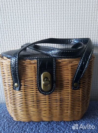 Сумка из натуральной соломки США