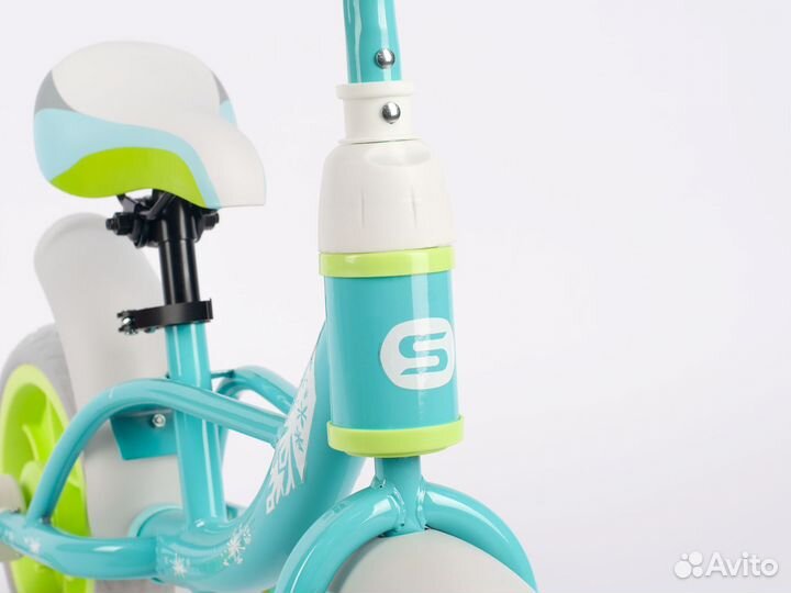 Беговел-велосипед детский 2 в 1 sitis princess (20