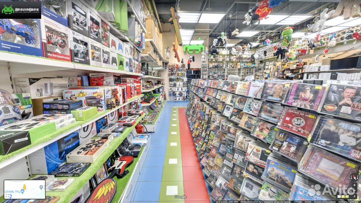 Игрушка мягкая Волк большой 40 см Майнкрафт