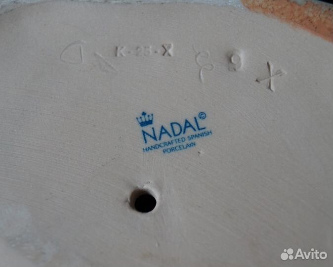 Коллекционная Nadal (Spain) Мальчик с контрабасом