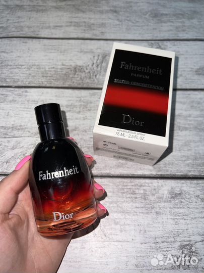 Dior Fahrenheit Parfum 75ml Тестер