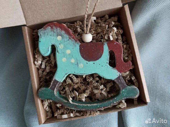 Игрушки из дерева, ёлочные игрушки