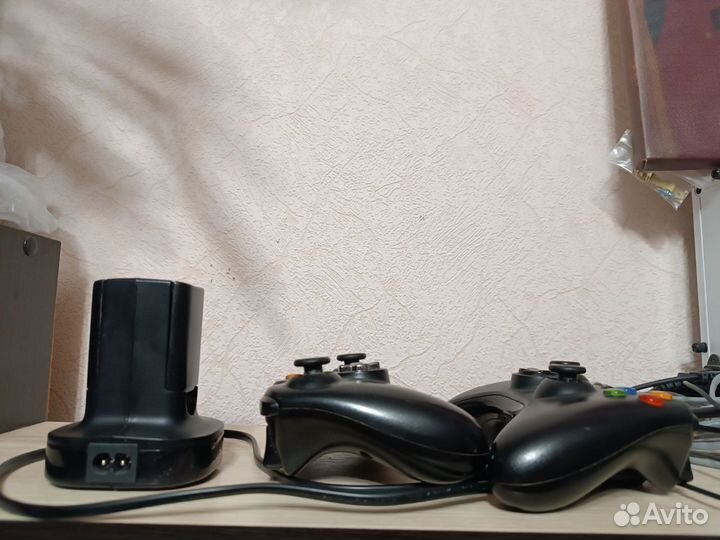 Контроллеры xbox360 с док станцией