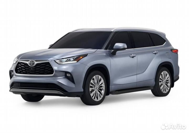 Пороги Подножки Toyota Highlander 2020- 