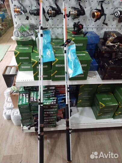 Спиннинг крокодил в сборе