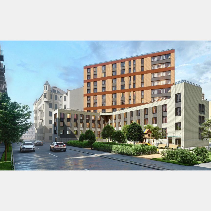 1-к. апартаменты, 79,1 м², 2/10 эт.