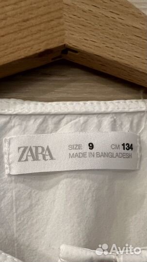 Рубашка zara для девочки