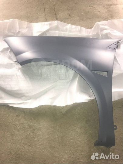 Крыло renault megane II 02-08 LH пластик