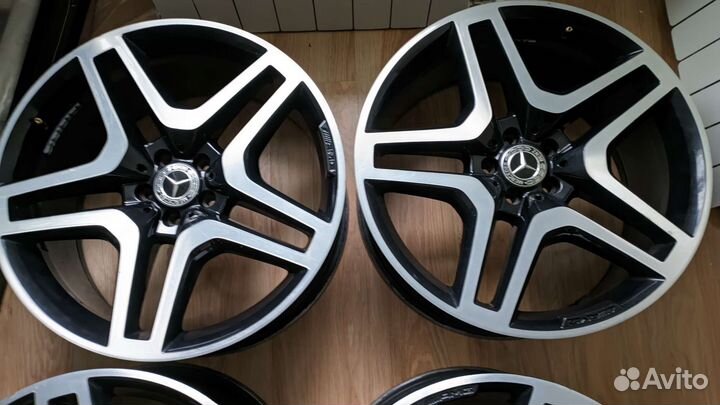 Оригинальные диски R21литые для mercedesgls