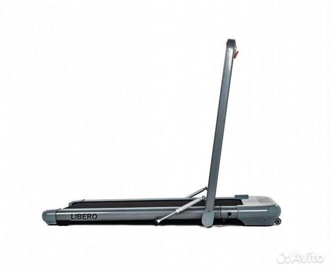 Беговая дорожка DFC libero slim серебристая