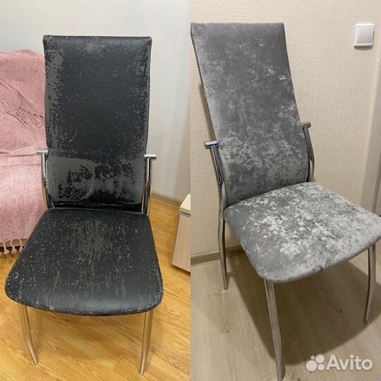 Перетяжка обивка стульев