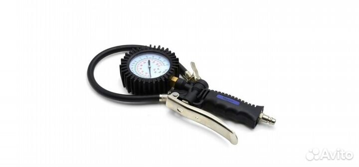 Пистолет д/подкачки шин с манометром Geko 0-12 бар