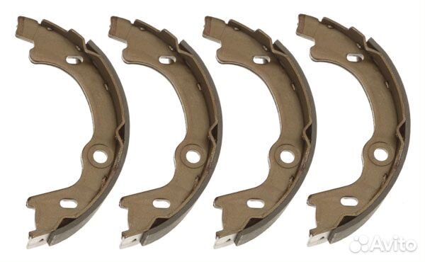 Колодки тормозные барабанные задн