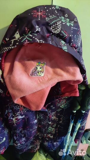 Горные лыжи комплект на 5-8 лет